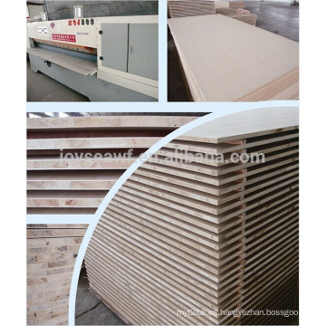 Buena calidad 1220 * 2440 * 12mm tablero de madera laminado / tablero con la base del falcata